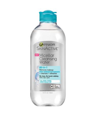 Garnier SkinActive Micellar Cleansing Water For Waterproof Makeup All Skin Types 13.5 fl. oz.