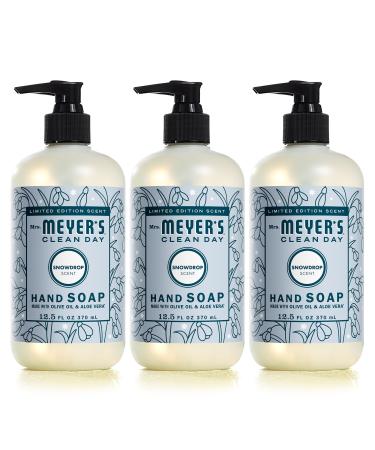 Mrs. Meyer's Liquid Hand Soap Holiday Scents Plus Everyday Scents 6 Scent Variety Pack, 1 Iowa Pine, 1 Orange Clove, 1 Peppermint, 1 Basil, 1