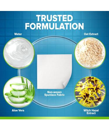 JJ CARE Eyelid Cleaning Wipes - 80 Individually Wrapped Hypoallergenic Eye Scrub Pads for Irritated Itchy & Dry Eyes - Unscented Moisturizing Wipes - Buy Online on GoSupps.com