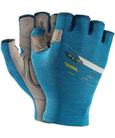 NRS Women's Half-Finger Boater's Gloves Fjord Medium