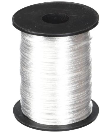Craft and Party White 2mm x 100 yards Rattail Satin Nylon Trim Cord Chinese Knot