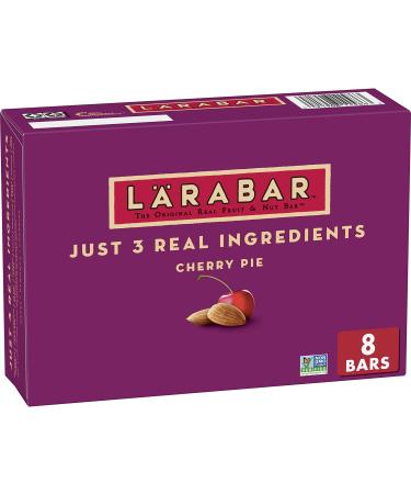 Larabar Cherry Pie, Gluten Free Vegan Fruit & Nut Bar, 1.7 oz Bars, 8 Ct 8 Count (Pack of 1)