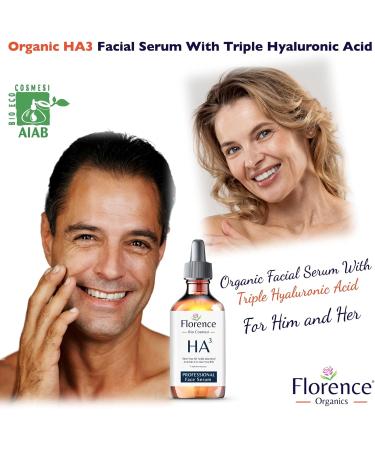 2.11 oz. Organic Hyaluronic Acid Serum for Face + Niacinamide B5 & Vitamin C. Vegan Skin Care Anti-Aging Moisturizer Face Serum for Hydrating Brightening Plump & Smooth All Skin Types - Buy Online on GoSupps.com