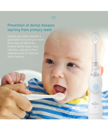 Little Martin s Baby Electric Toothbrush - Sonic Soft Brush for Infants & Toddlers with LED Light & Auto Timer - Perfect for Teething - International Shipping Available - Buy Online on GoSupps.com