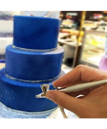 Paint a Cake Airbrush Colours for Cake Decorating Set of 16. Can be Used on Sugar Paste Fondant Chocolate. Ethanol Based Liquid Food Colors for Airbrushing Cakes + 2x50ml Cleaner UK - Buy Online on GoSupps.com