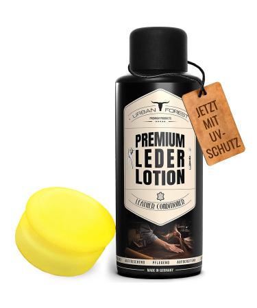 Leather care sofa couch smooth leather advantage size 500 ml i care product for leather sofa i leather lotion for leather couch i mild leather care leather lotion incl. Sponge from urban forest