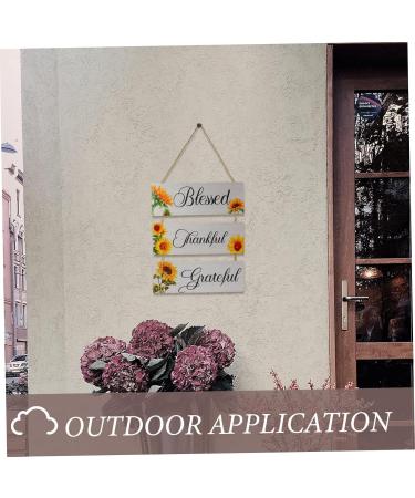 ABOOFAN Sunflower Wood Listing Ornament Wall Decorations Sunflower Decor for Bedroom Wooden - Buy Online on GoSupps.com