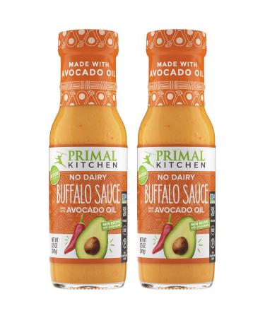Primal Kitchen No Dairy Buffalo Sauce, Whole30 Approved, Certified Paleo, and Keto Certified, Pack of Two - Buy Online on GoSupps.com