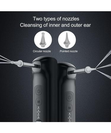 Electric Ear Wax Removal Kit - IPX7 Waterproof Ear Irrigation with 6 Nozzles for Adults - Safe & Effective Ear Cleaning - Buy Online on GoSupps.com