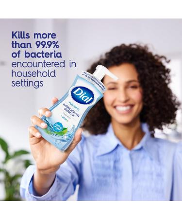 Dial Antibacterial Foaming Hand Wash Refill - Spring Water 30 oz | Buy Internationally - Buy Online on GoSupps.com