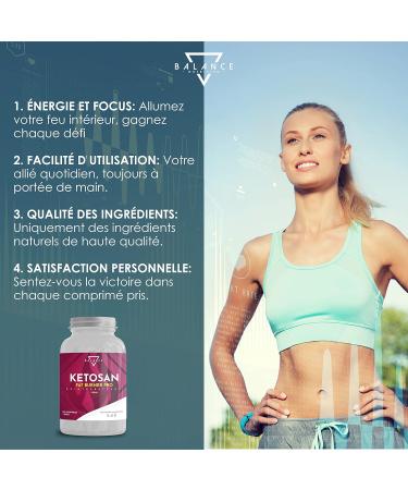 Ketosan 120 Tablets | Powerful Fat Burner | Loss Weight | Fast Slimming | Diet Supplement | Authentic Keto Fat Burner | 100% Vegan - Buy Online on GoSupps.com