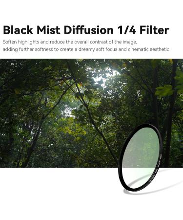 7artisans 72mm Black Mist Filter 1/4 Aluminum Alloy Soft Focus Optical Glass Filter - Buy Online on GoSupps.com