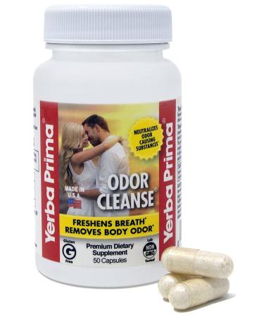 Yerba Prima Odor Cleanse - 50 Capsules