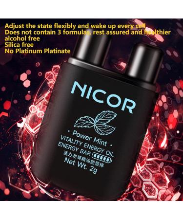 Nose Inhalators with Essential Oils | Vitality Energy Oil | Aromatherapy Stick Set - 4 Stimulating Flavors for Energy & Wellness - Buy Online on GoSupps.com