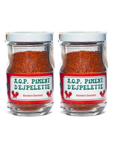 Boomers Gourmet - Piment d' Espelette AOP original Darguy Chili Chili powder - 2 pieces - 100 g