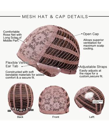 Alanhair Ombre Brown Wigs for Women - Shoulder-Length Layered Heat-Resistant Synthetic Wigs with Bangs - Buy Online on GoSupps.com