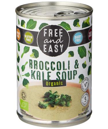 Free and Easy Organic Broccoli and Kale Soup 400 g