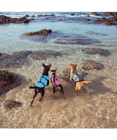 Surblue Dog Life Jacket XL Pink - Adjustable Pet Flotation Vest for Water Safety | Pool, Beach, Boating, Swimming - Buy Online on GoSupps.com
