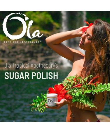 Ola Tropical Apothecary Rainforest Sugar Polish | Pure Tropical Oils & Plant Extracts | 8 fl oz - International Shipping Available - Buy Online on GoSupps.com