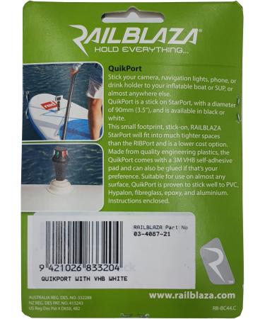 Railblaza Quikport Vhb Mount | Unisex Standard Black | Premium International Shipping Available - Buy Online on GoSupps.com