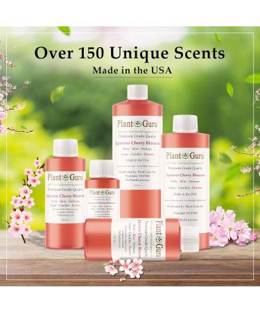 Japanese Cherry Blossom Fragrance Oil 8 fl. oz. | Scented Oil for DIY Soap Candles Bath Bombs & Aromatherapy - Buy Online on GoSupps.com