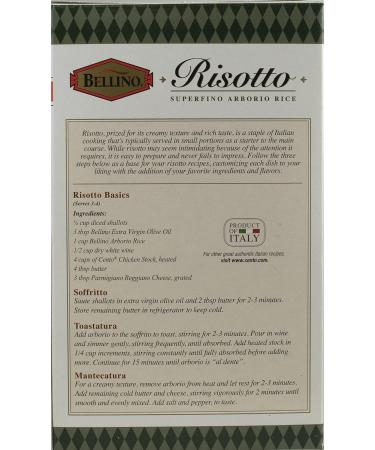 Bellino Superfino Arborio Risotto 32oz Boxes - Pack of 5 - Buy Online on GoSupps.com