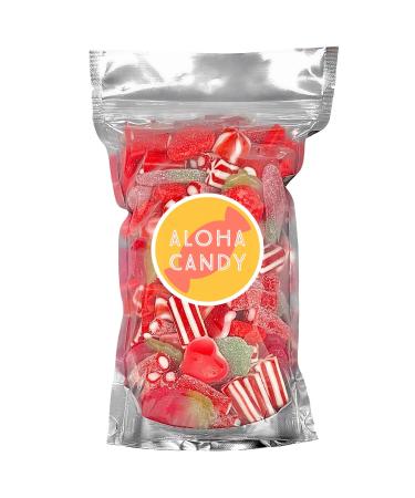 Aloha Candy | Fresh Pick and Mix Sweets - Strawberry Mix 800g Pouch