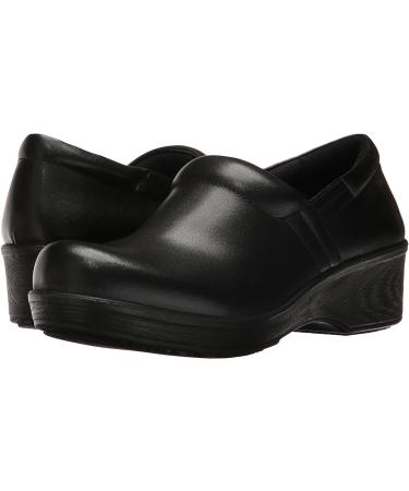Dr. Scholl's Shoes Women's Dynamo Slip Resistant Work Clog - Size 8, Black Leather - Buy Online on GoSupps.com