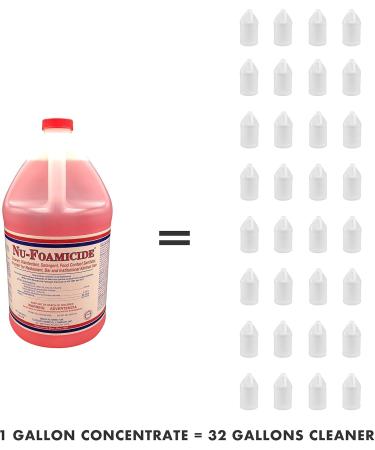 Buy Nu-Foamicide EPA Registered All Purpose Cleaner 1-Gal Concentrate - Industrial Grade 128 Fl Oz - International Shipping Available - Buy Online on GoSupps.com