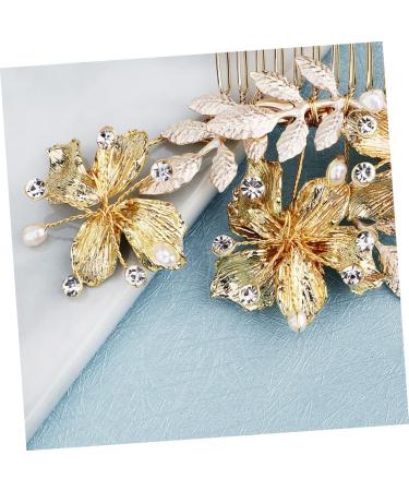 FRCOLOR Bridal Headdress Hair Comb Vintage Comb Prom Hair Accessory Wedding Hair Clip Hair Barrettes Hair Clips Hair Pin Bridal Hair Accessory - Buy Online on GoSupps.com