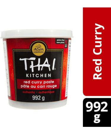 Thai Kitchen Premium Authentic Curry Paste Red 992g Red Curry Paste 35 Ounce (Pack of 1) - Buy Online on GoSupps.com