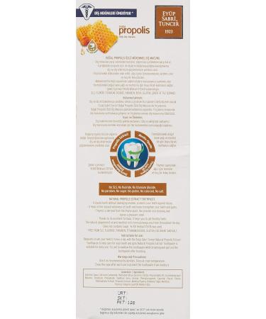 Ey p Sabri Tuncer Natural Propolis Toothpaste 75 ml - Buy Online for International Shipping - Buy Online on GoSupps.com