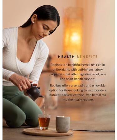 Tega Organic Masala Chai Rooibos Tea | Herbal Tea in Eco-Friendly Tea Bags Fairtrade Carbon Neutral Zero Sugar Caffeine Free 20 Individually Wrapped Tea Bags (Pack of 3) Masala Chai 20 Count (Pack of 3) - Buy Online on GoSupps.com