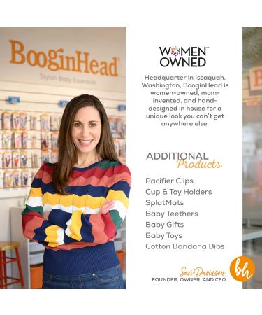 BooginHead SippiGrip Silicone Baby Bottle Holder & Sippy Cup Strap 2-Pack - Royal Blue - Buy Online on GoSupps.com