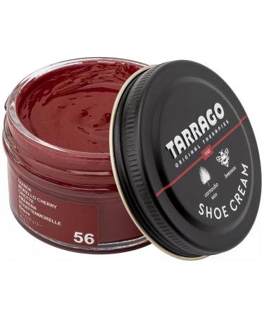 Shoe Cream 50 ml | Nourishing Polishing and Protective Cream for Leather and Synthetic Leather Shoes Footwear Bags and Accesories 50 ml Cherry (56)
