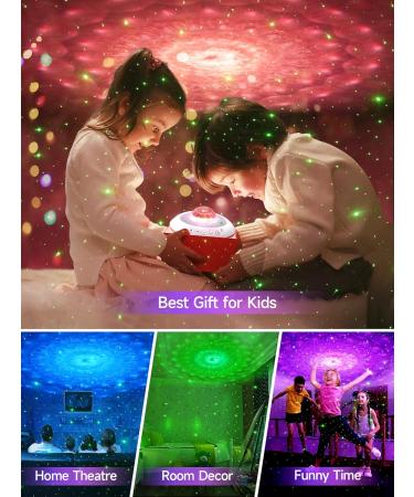 Galaxy Projector Light with Remote Timer | 21 Colour Changing Star Light Projector for Bedroom | Bluetooth Speaker | Night Light Projector for Kids & Adults - Buy Online on GoSupps.com