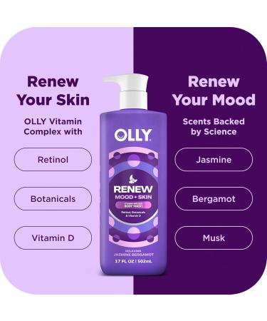 OLLY Body Wash Mixed Pack 4 Count to Restore Skin barrier & Hydrate skin 3 oz - Buy Online on GoSupps.com