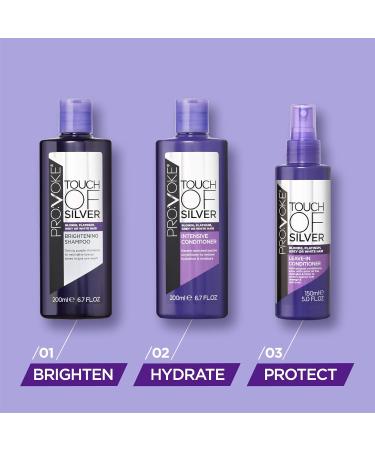Provoke Touch of Silver Brightening Shampoo & Leave-In Conditioner - Best International Shipping! - Buy Online on GoSupps.com