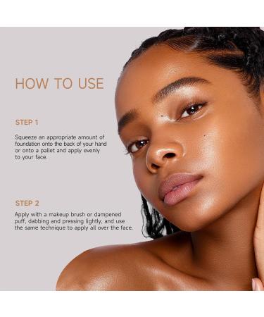 Liquid Foundation Matte Foundation 30ml Long-Lasting Moisturizing Makeup Base with a Natural Effect for Sport and Dance - Buy Online on GoSupps.com