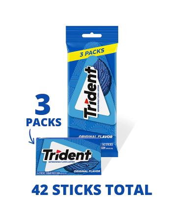 Trident Sugar Free Gum Variety Pack - 294 Total Pieces, Fruit and Mint Flavors - Buy Online on GoSupps.com