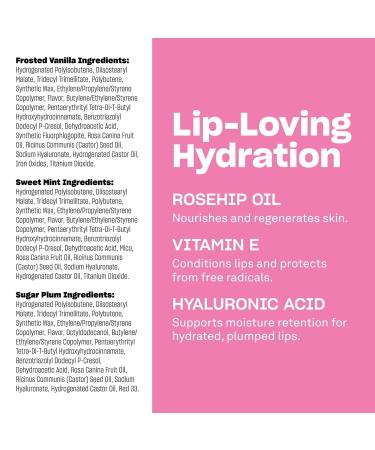 BABE ORIGINAL Lip Mask Minis Trio, Set of 3, Overnight Lip Mask for Dry Lips | Frosted Vanilla, Sweet Mint & Sugar Plum Scented | Vitamin E, Roship Oil & Hyaluronic Acid for Smoother, Moisturized Lips - Buy Online on GoSupps.com