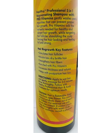 Hairpro Strong Hair Growth Shampoo 355ml - Anti-Hair Loss Treatment for Men & Women - Buy Online on GoSupps.com