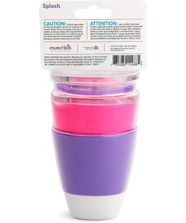 Munchkin Splash 7oz Cups with Trainer Lids - Green/Blue - 1 Piece Assortment - Buy Online on GoSupps.com