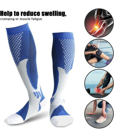 3 Pairs Unisex Compression Stockings for Trombosis Support - Travel Socks EU 35-39 (S/M) - Multicolored Compression Socks - Buy Online on GoSupps.com