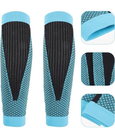 Calf Compression Sleeves for Men & Women - Leg Warmers for Running & Sports - 1 Pair of Compression Sleeves - Buy Online on GoSupps.com