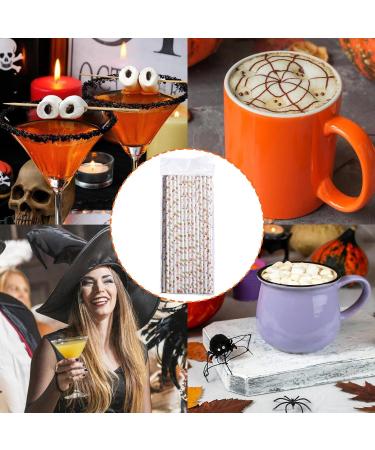 Halloween Drinking Straws | 25Pcs Halloween Party Paper Straws Party Straws Drinking Straws Milk Tea Straws Juice Straws for Halloween Party Favors Bondoo - Buy Online on GoSupps.com