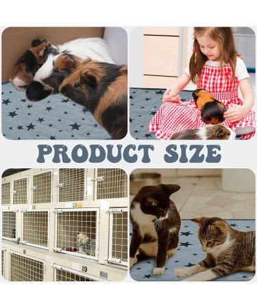 Namalu 8 Pack Reusable Pipi Pads for Guinea Pigs | Absorbent Slipproof Fleece Mat Inserts - Star Pattern (12x12 inches) - International Shipping Available - Buy Online on GoSupps.com
