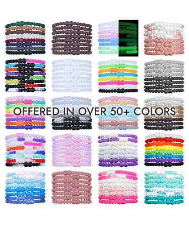 PRO Hair Tie - Easy-Release Clasp - Secure Hold - No Damage - Active Lifestyle - Glow Pack of 8 - Buy Online on GoSupps.com