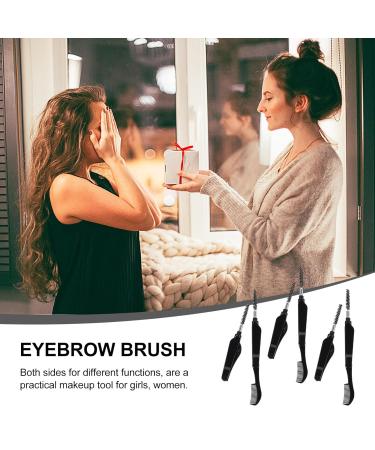 6pcs Folding Mascara Brush Set - Eyelash Comb & Eyebrow Shaper for Perfect Makeup | International Shipping - Buy Online on GoSupps.com