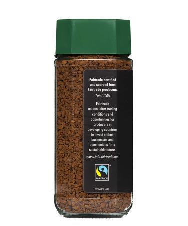 Mount Hagen Organic Freeze Dried Decaf Coffee 3.53 oz - FairTrade & Kosher Decaffeinated | Award-Winning House Blend - Buy Online on GoSupps.com